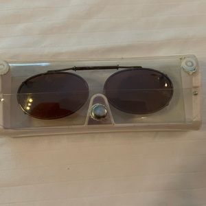 Sun glasses stretch to fit prescription glasses polarized